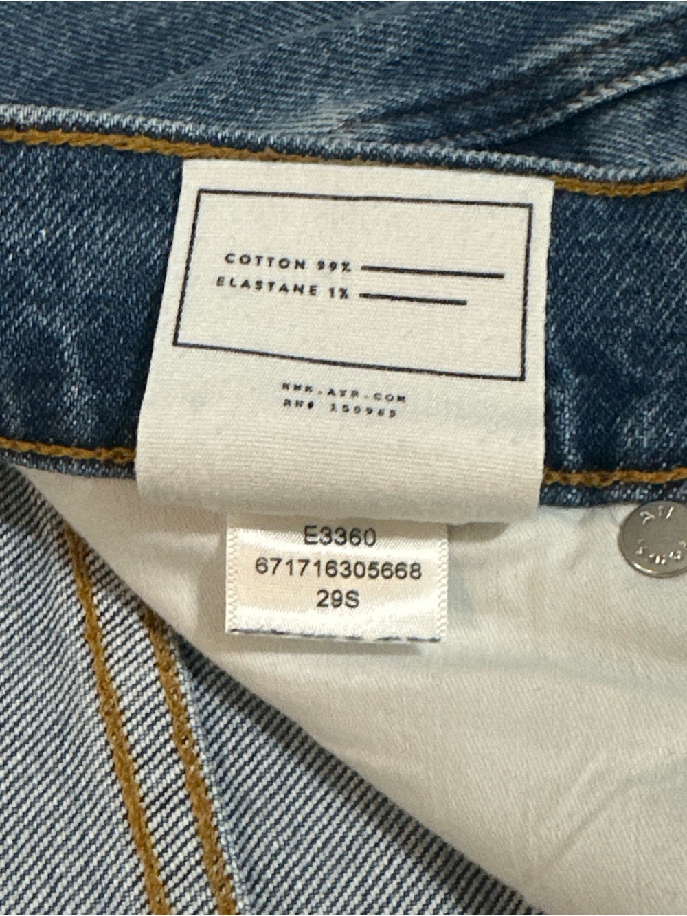 AYR Women's Mid Wash Straight-Leg Jeans - Picture 6 of 8